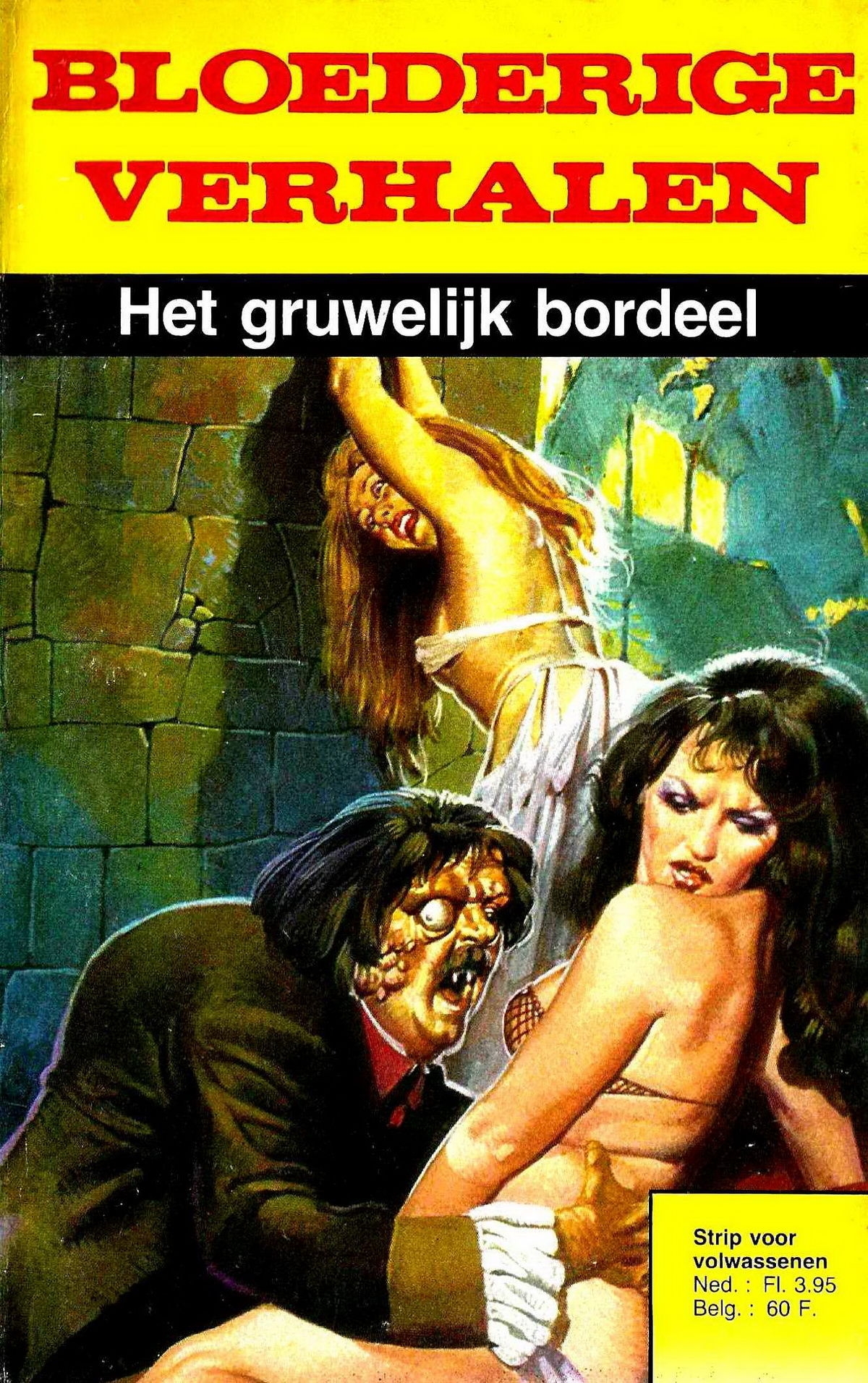Bloederige verhalen 70 - Het gruwelijk bordeel (2x Blonde Adder Dutch) 0