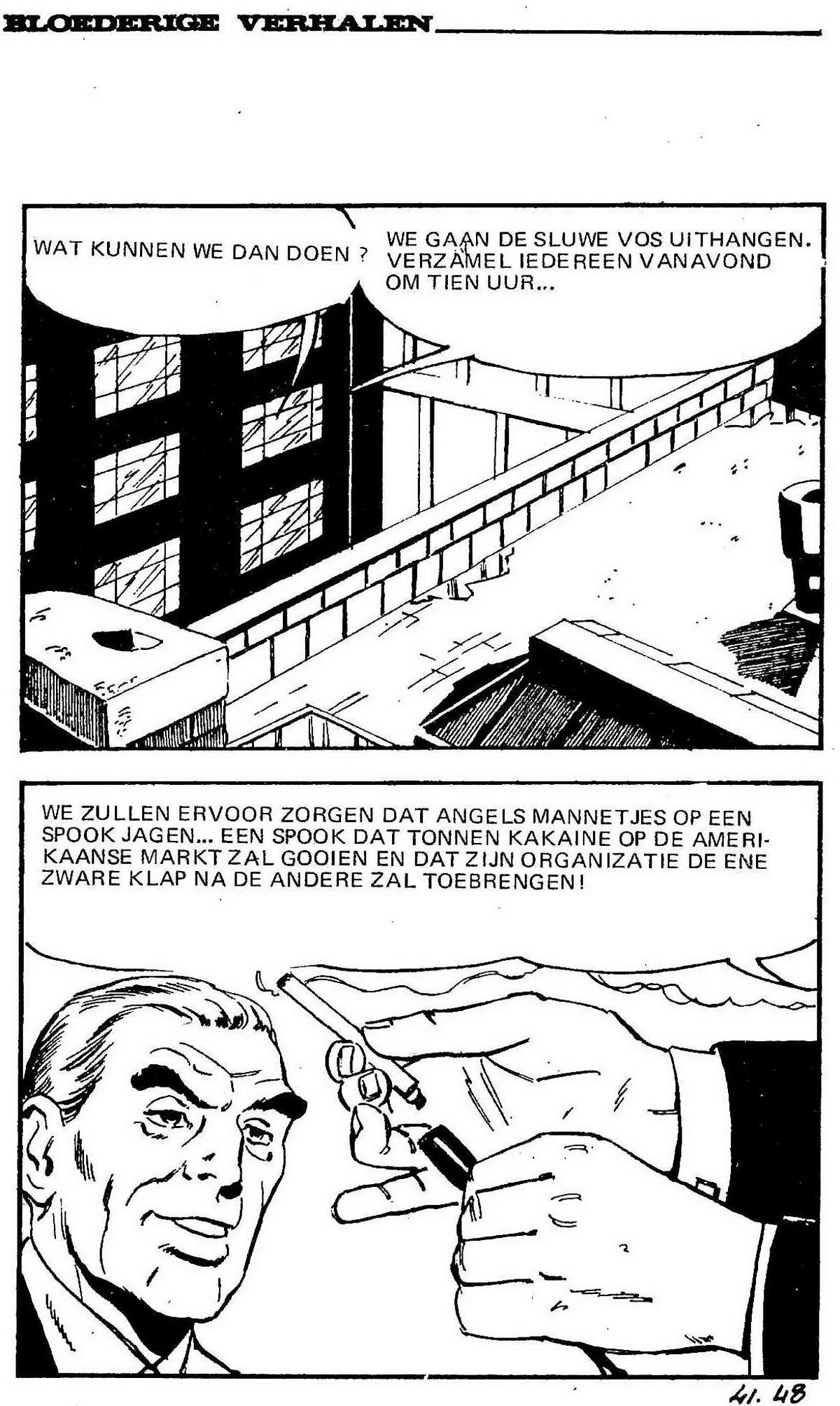 Bloederige verhalen 70 - Het gruwelijk bordeel (2x Blonde Adder Dutch) 158