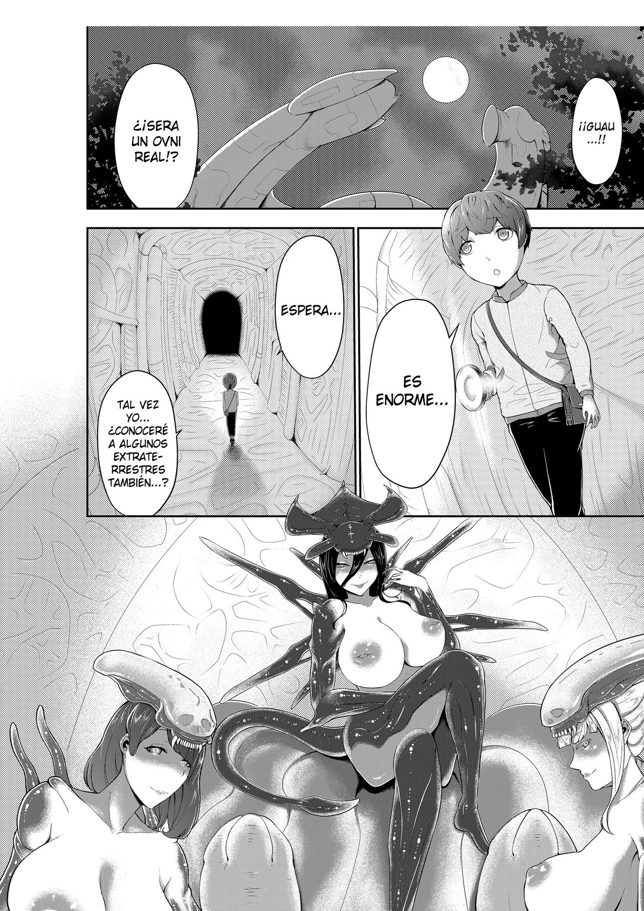 [Oshiro] Alien Queen no Mae de Seieki o Sasageyou [Spanish] 1