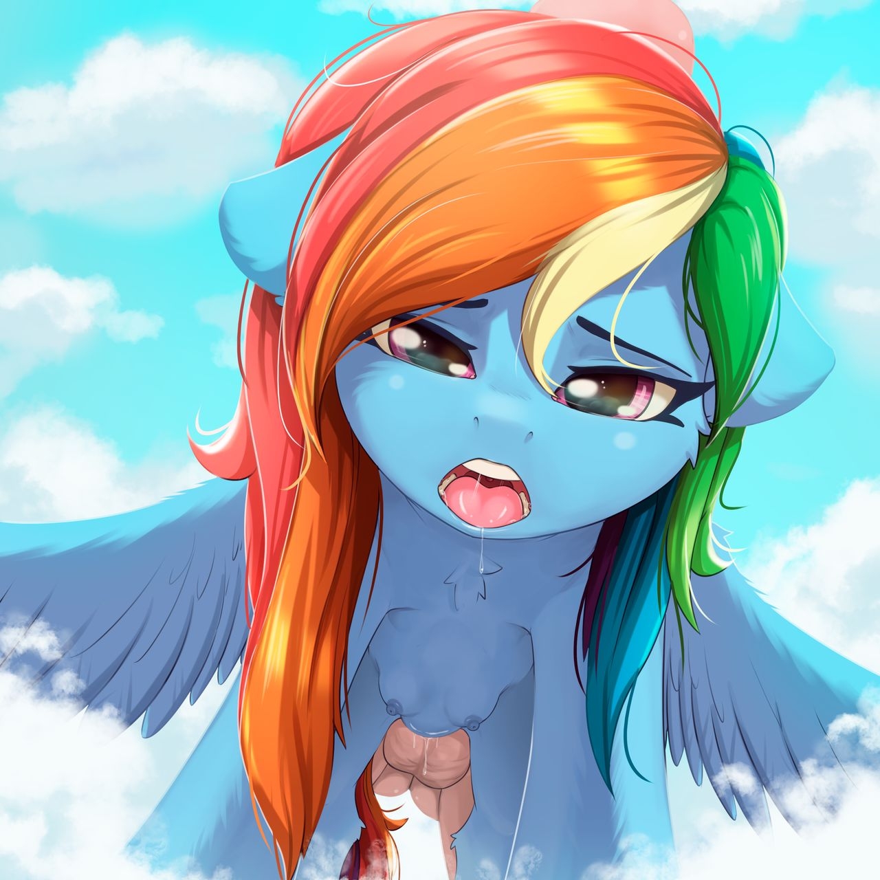 [Alcor] Rainbow Dash | Fluttershy from Behind (My Little Pony Friendship is Magic) 4