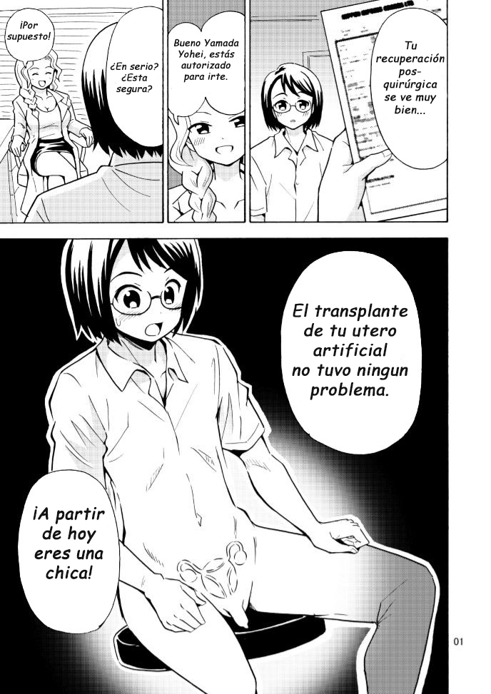 [Yoshida Gorou Shoukai (Yoshida Gorou)] Onnanoko ni Natta Onii-chan o Ijimenaide! [Spanish] [GenderBender Scans] [Digital] 2