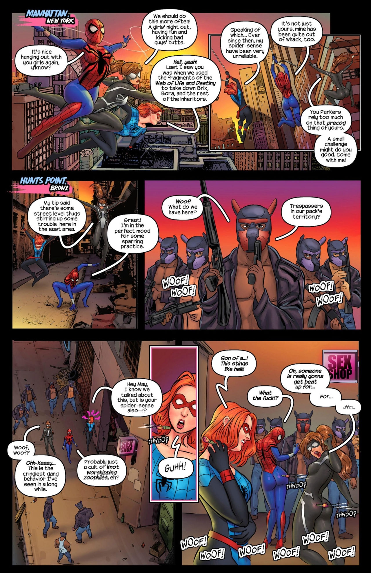 (Tracy Scops) Stunning Howls: A Spider Girls Story 2