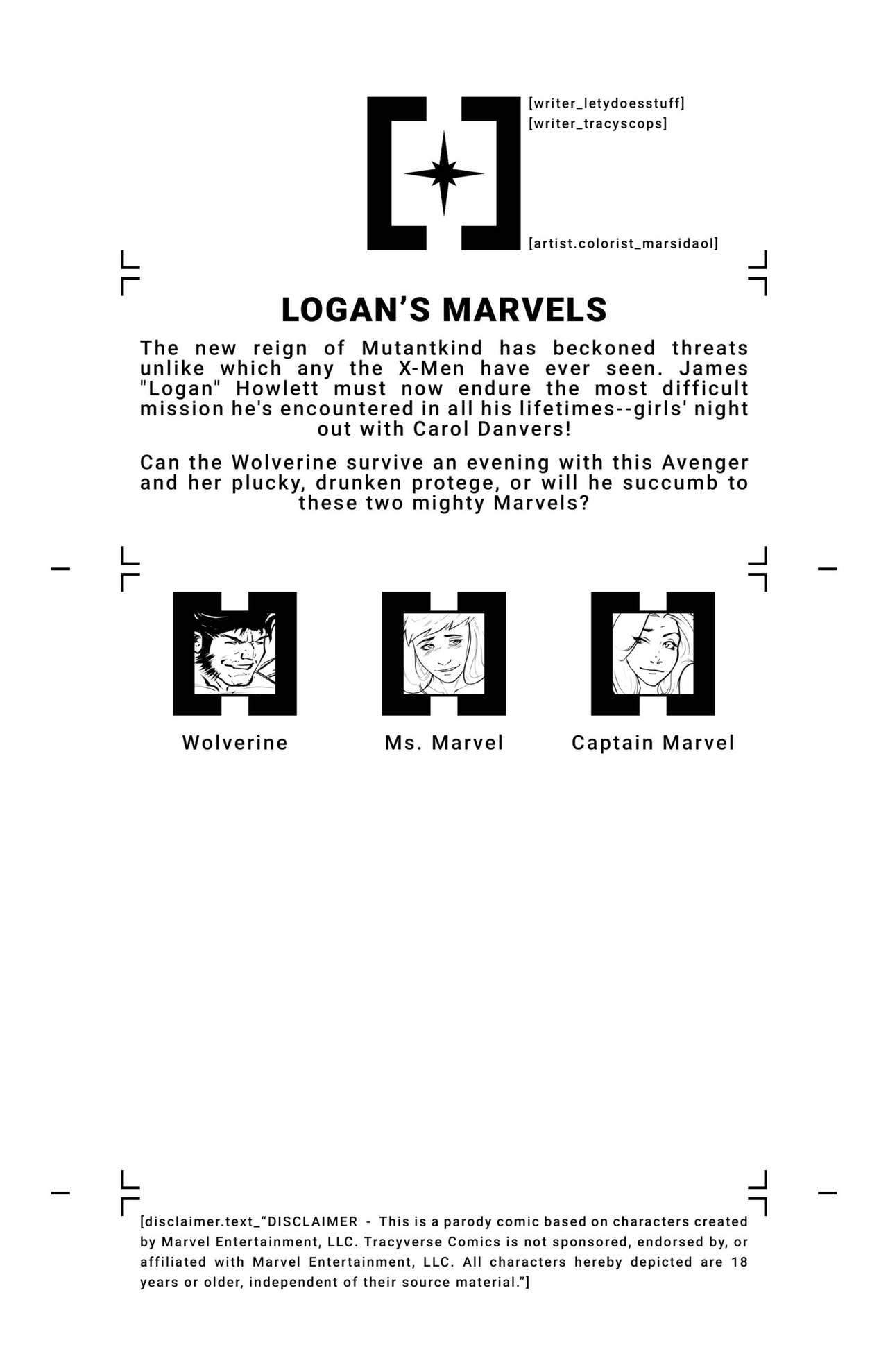 (Tracy Scops) House of XXX - Logan's Marvels 1