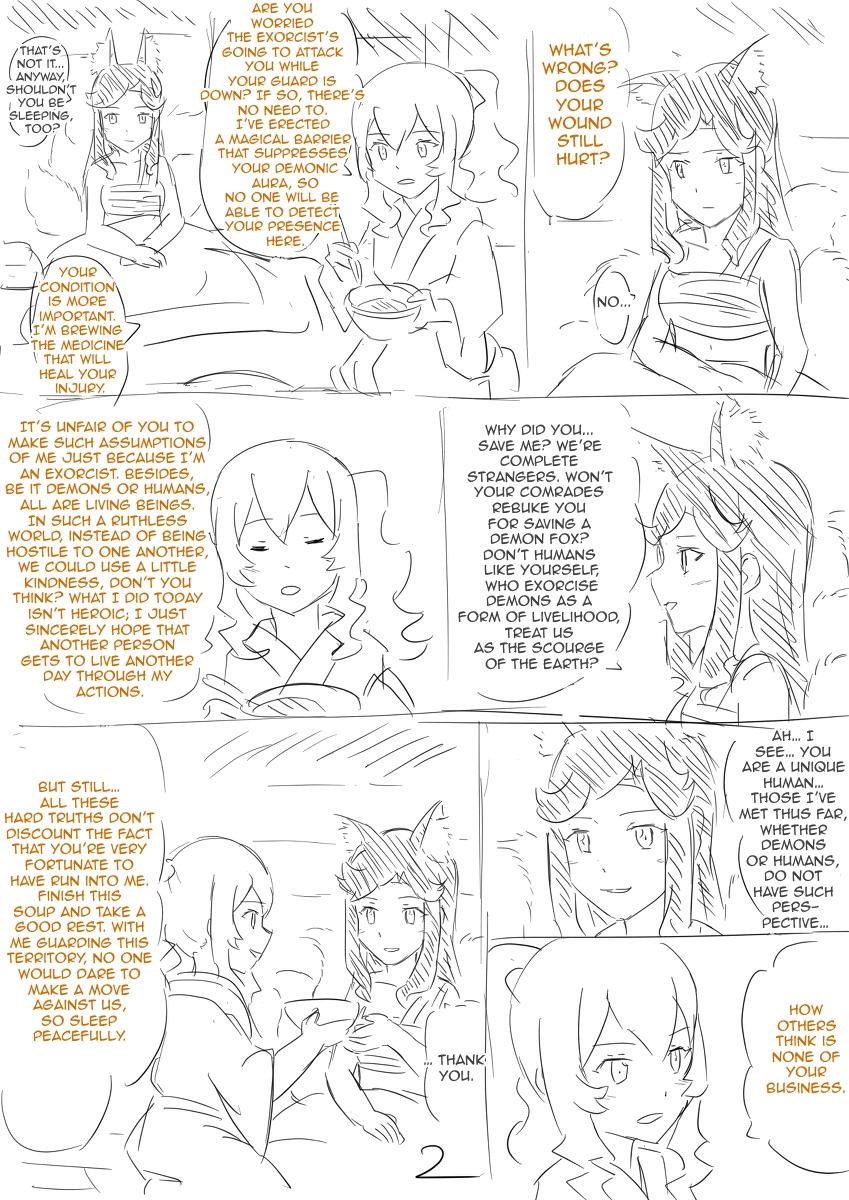 Fox Demon Maya and Human Claudine (Chapter 7 of 7) 2