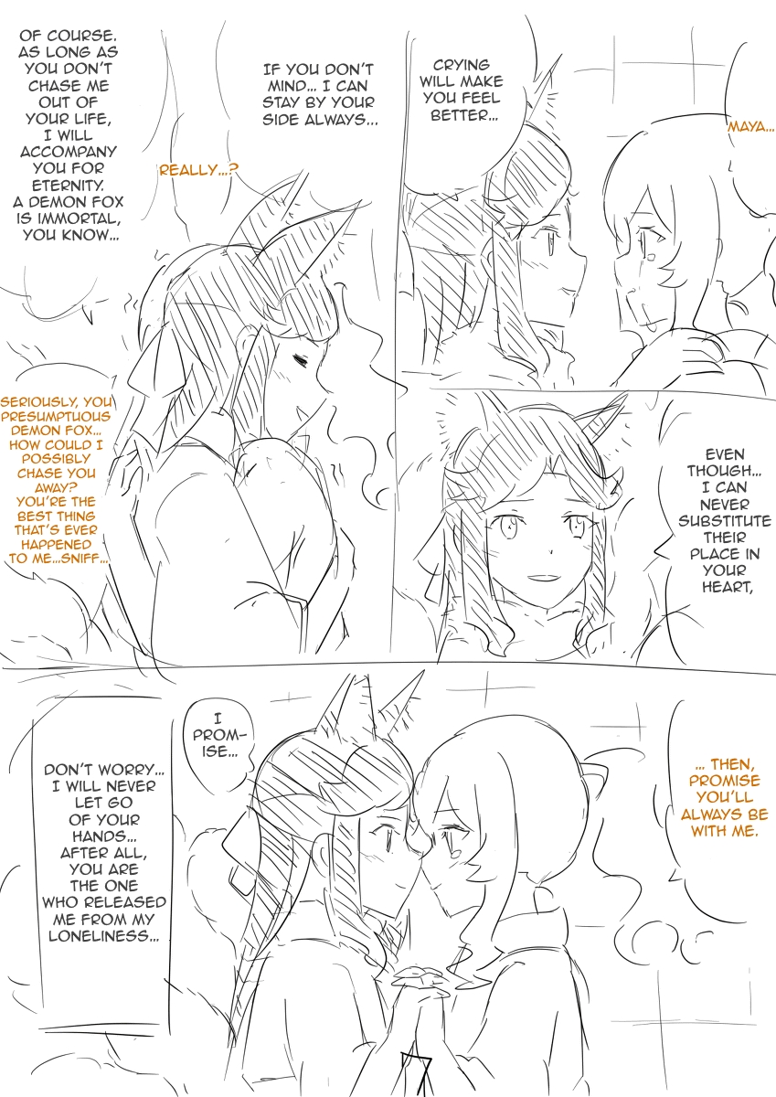 Fox Demon Maya and Human Claudine (Chapter 7 of 7) 7