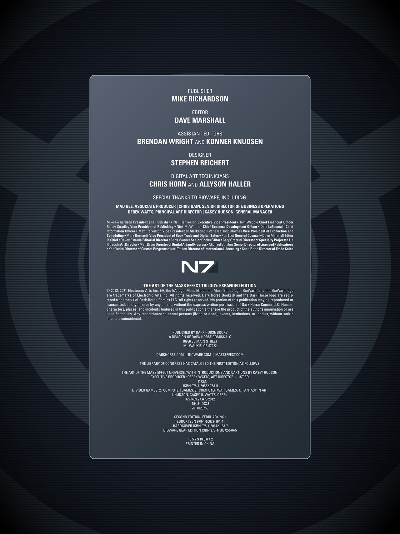 The Art of the Mass Effect Trilogy - Expanded Edition 4