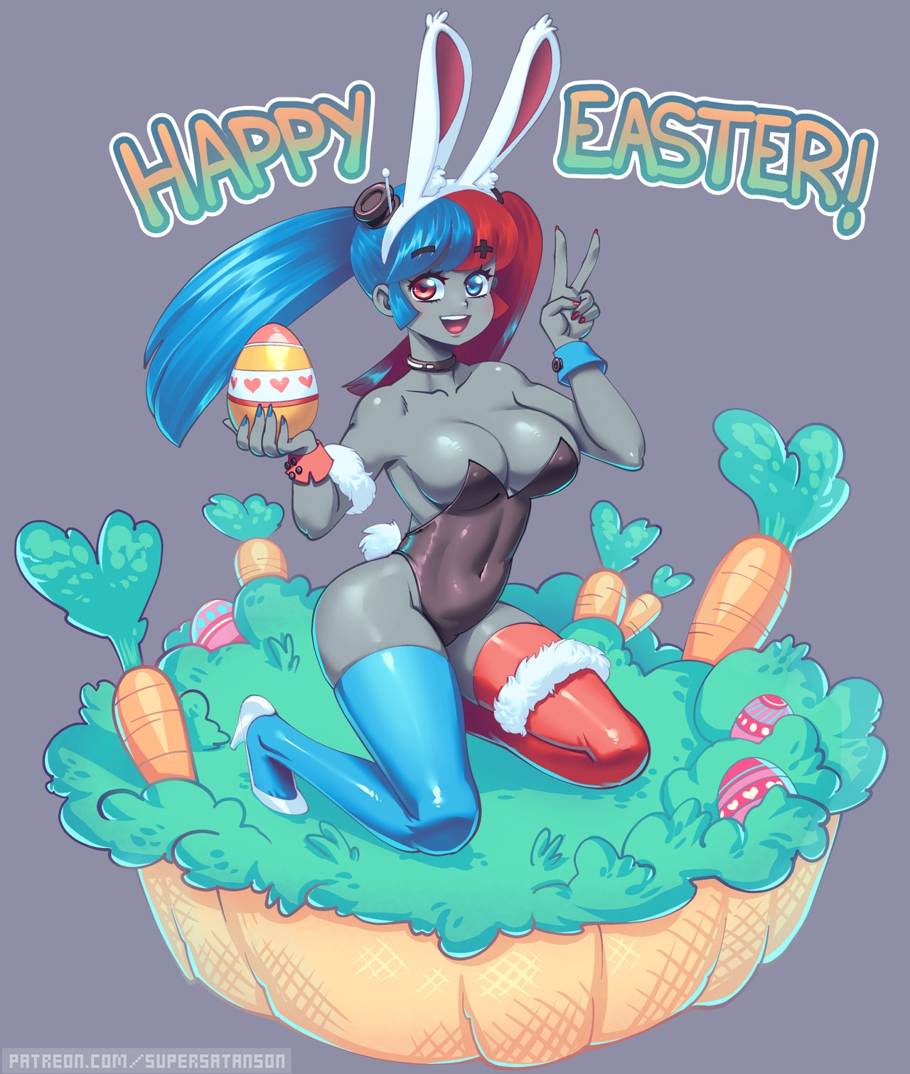 [supersatanson] Swicchan Happy Easter! [Censored] 0