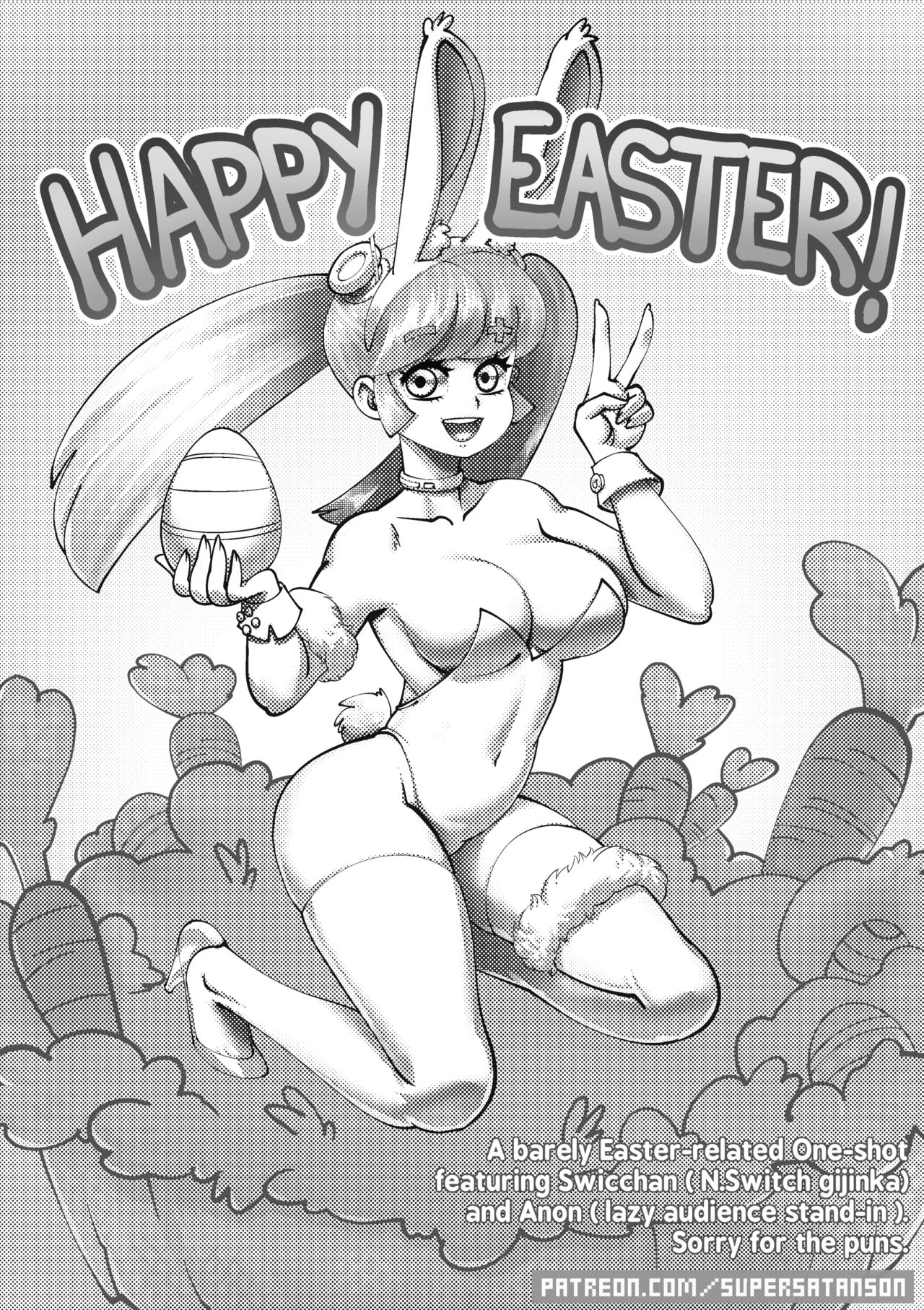[supersatanson] Swicchan Happy Easter! [Censored] 2