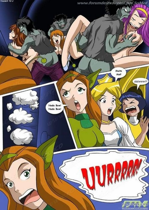 [Palcomix] Zombies Are, Like, So Well Hung! (Totally Spies) [Portuguese] 17