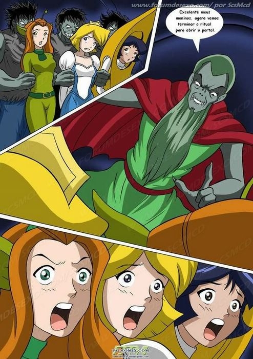 [Palcomix] Zombies Are, Like, So Well Hung! (Totally Spies) [Portuguese] 1