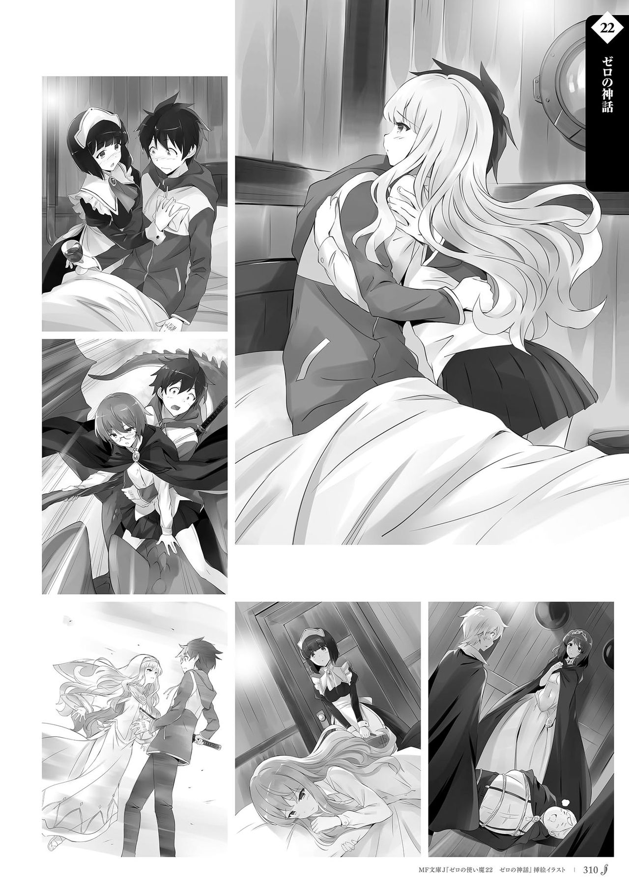 [Usatsuka Eiji] Finale Zero no Tsukaima Complete Illust Collection Usatsuka Eiji Artworks Gashuu (Zero no Tsukaima) 313