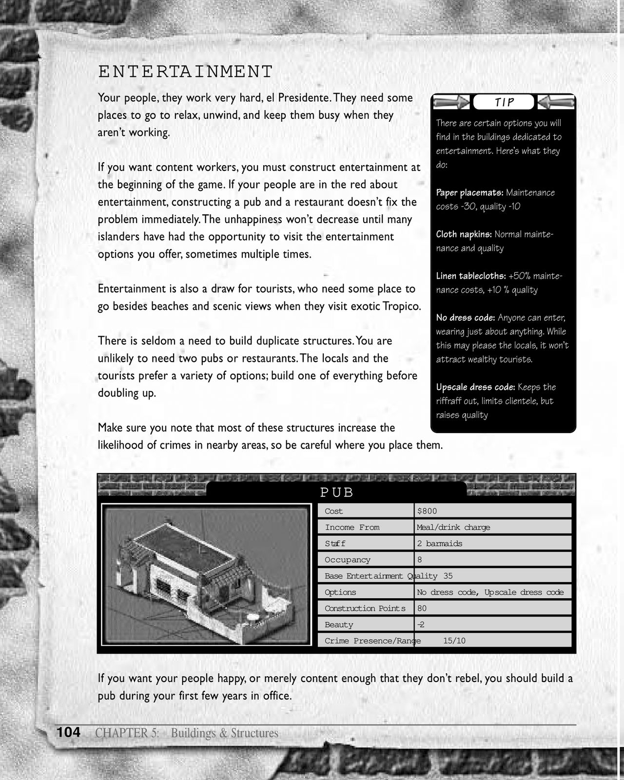 Tropico (PC (DOS/Windows)) Official Strategy Guide 103