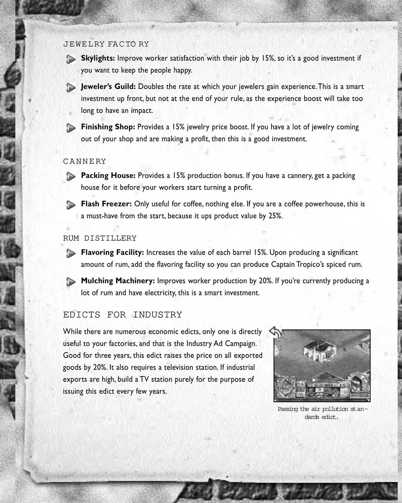Tropico (PC (DOS/Windows)) Official Strategy Guide 69
