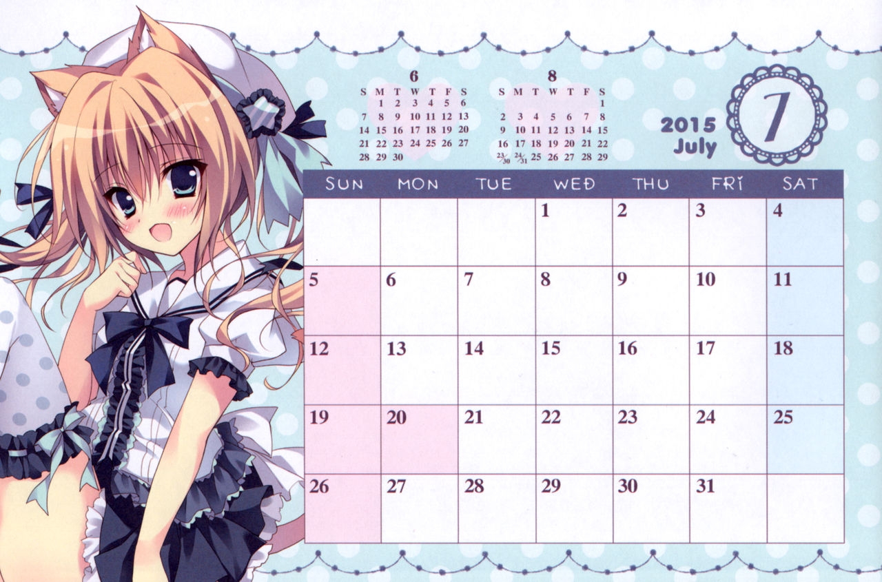 (C83) [LOOPTHELOOP! (Herurun)] 2015 calendar 7