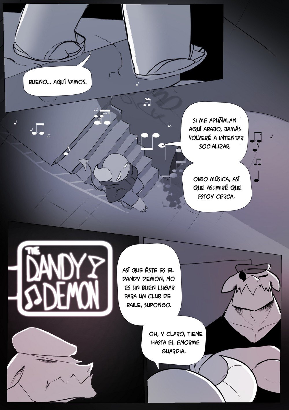 [Peculiart] Dandy Demons: Ch. 1 First Date [Spanish] 4