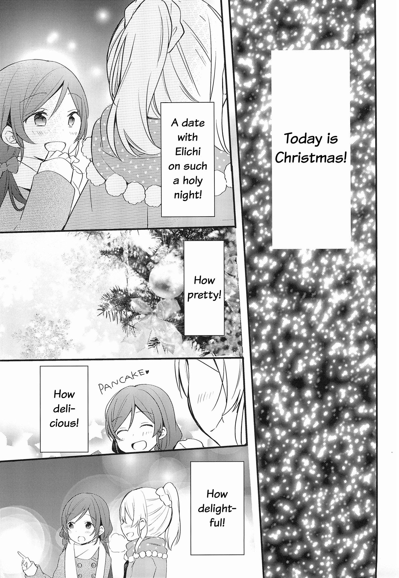 (Bokura no Love Live! 6) [Aoi Hologram (meno)] Christmas Magic (Love Live!) [English] [WindyFall Scanlations] 2