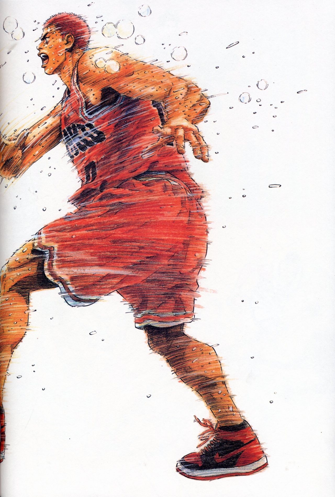 Inoue Takehiko Illustrations Slam Dunk 100