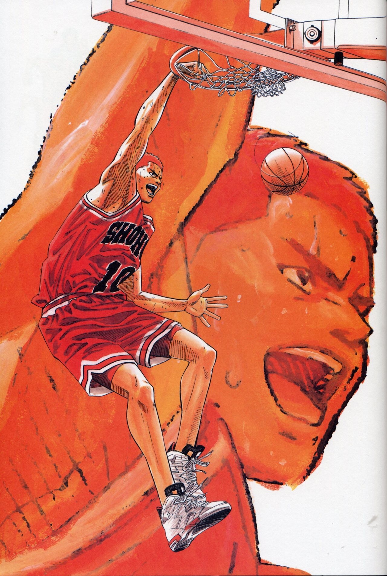 Inoue Takehiko Illustrations Slam Dunk 105