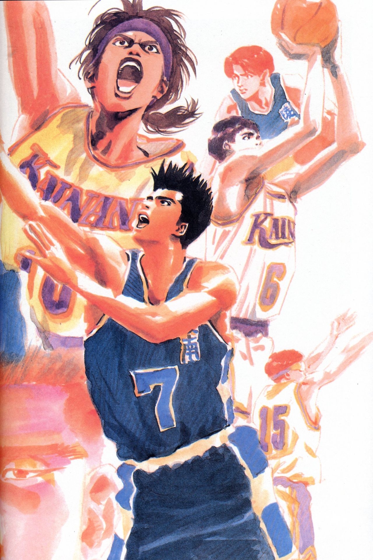 Inoue Takehiko Illustrations Slam Dunk 94