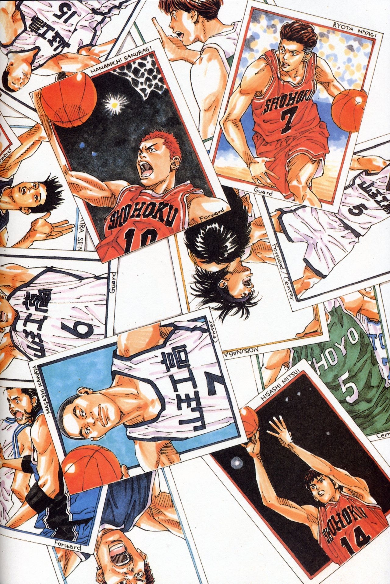 Inoue Takehiko Illustrations Slam Dunk 96