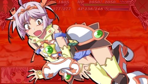 [psp_game][Queen's Blade Spiral chaos]Damage scene image 71