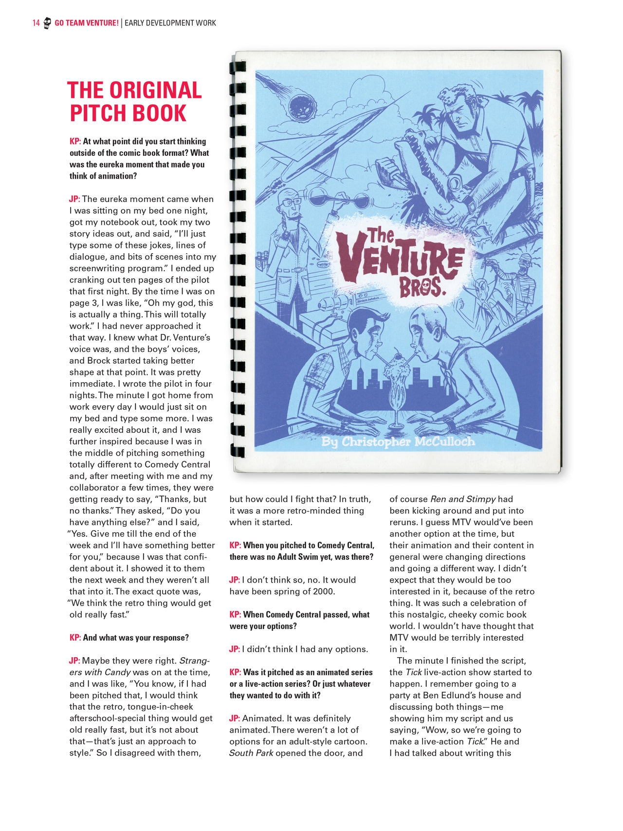 Go Team Venture! - The Art and Making of the Venture Bros 13