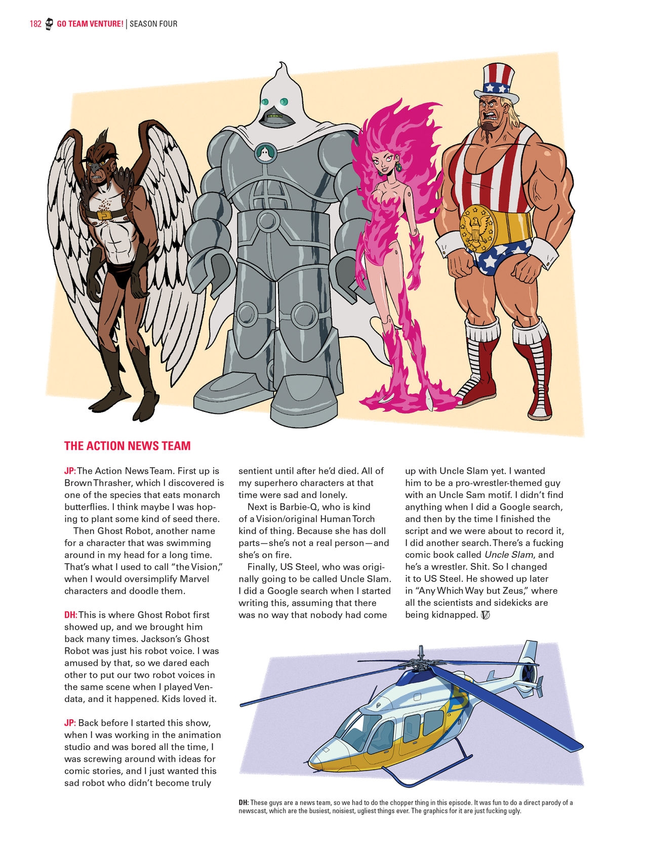 Go Team Venture! - The Art and Making of the Venture Bros 180