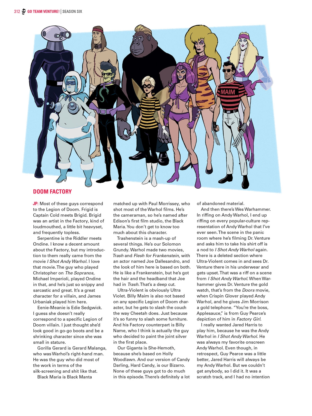 Go Team Venture! - The Art and Making of the Venture Bros 310