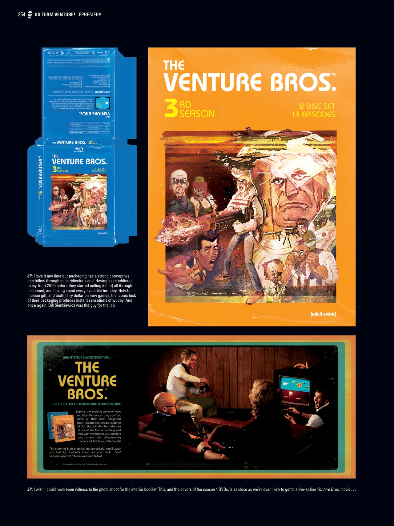 Go Team Venture! - The Art and Making of the Venture Bros 351