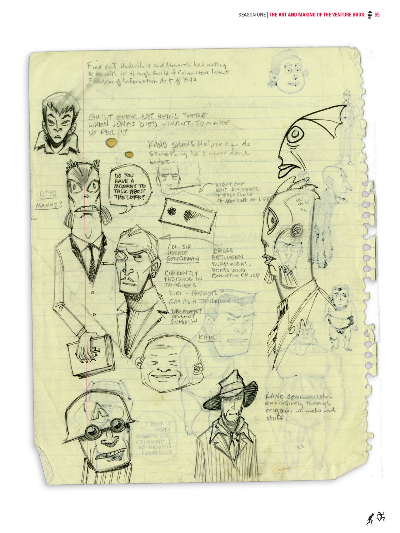 Go Team Venture! - The Art and Making of the Venture Bros 64