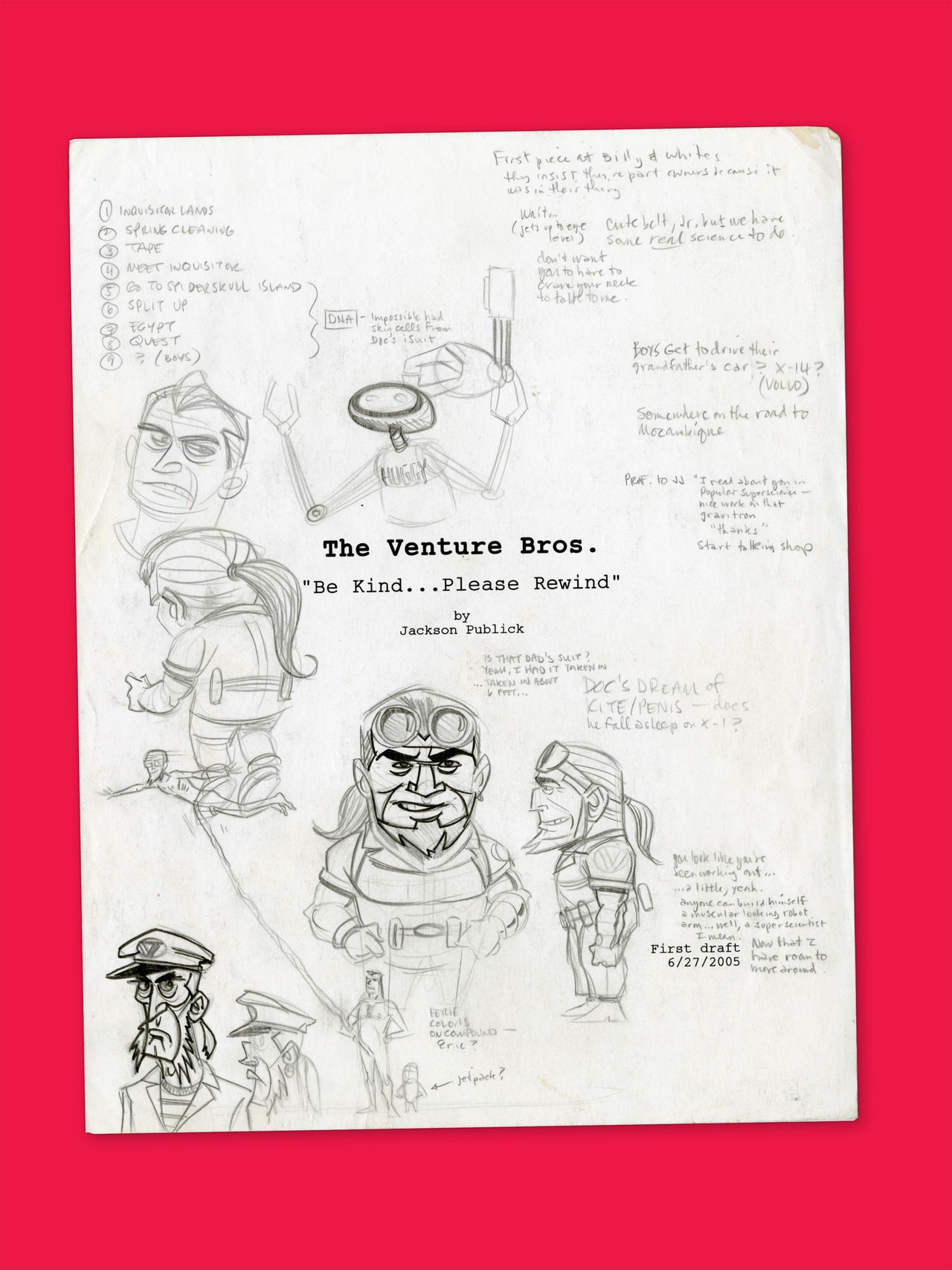 Go Team Venture! - The Art and Making of the Venture Bros 73