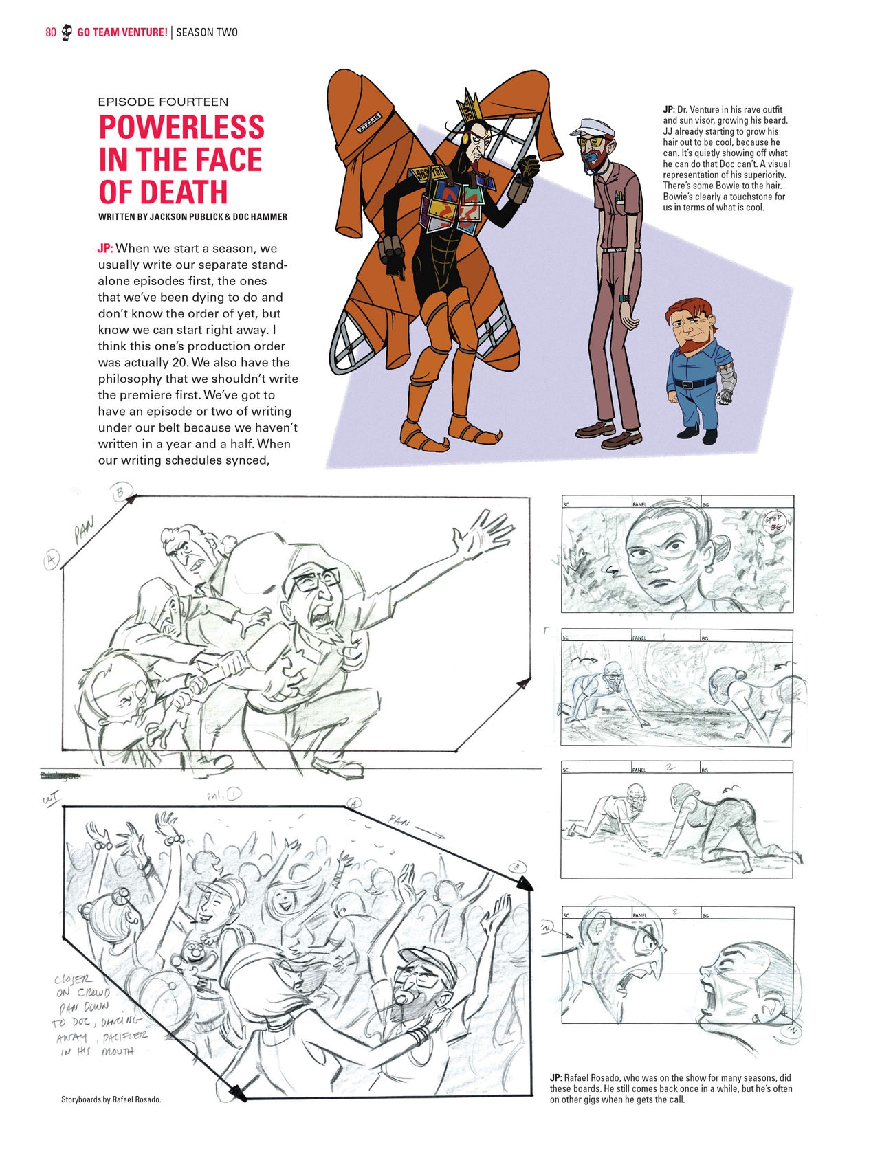 Go Team Venture! - The Art and Making of the Venture Bros 79