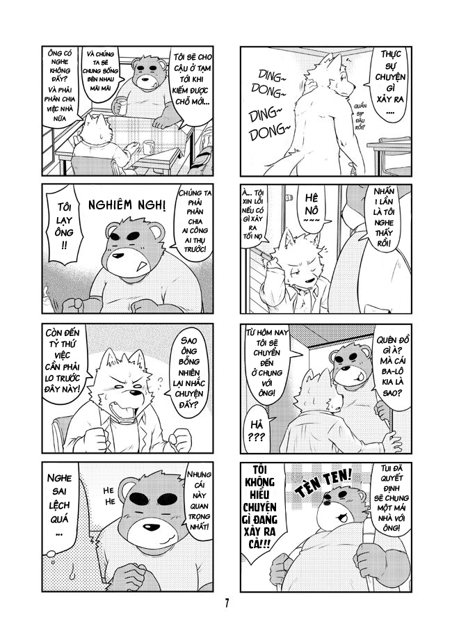 [Dog House (Inugami Ryu)] Inu to Kuma. - Dog&Bear. 1 [Tiếng Việt] 5