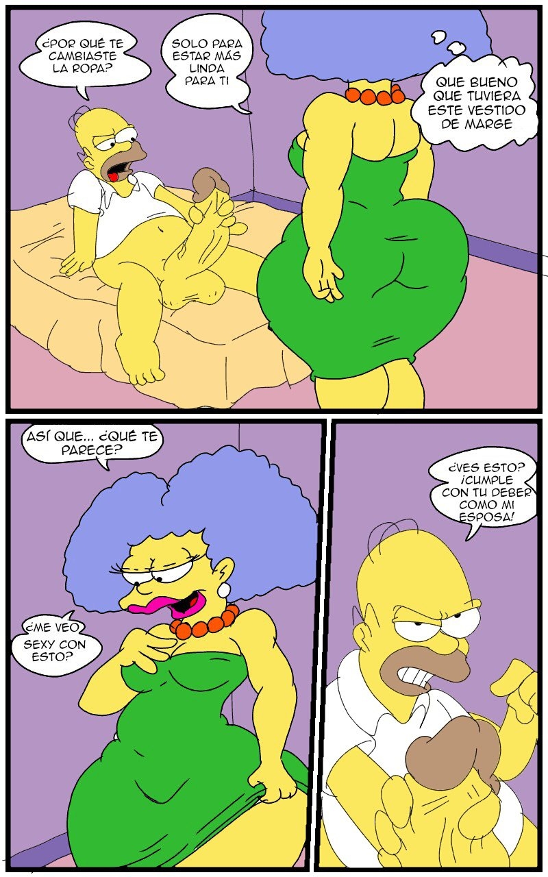 [maxtlat] Selma's Struggle (The Simpsons) [Spanish] 4