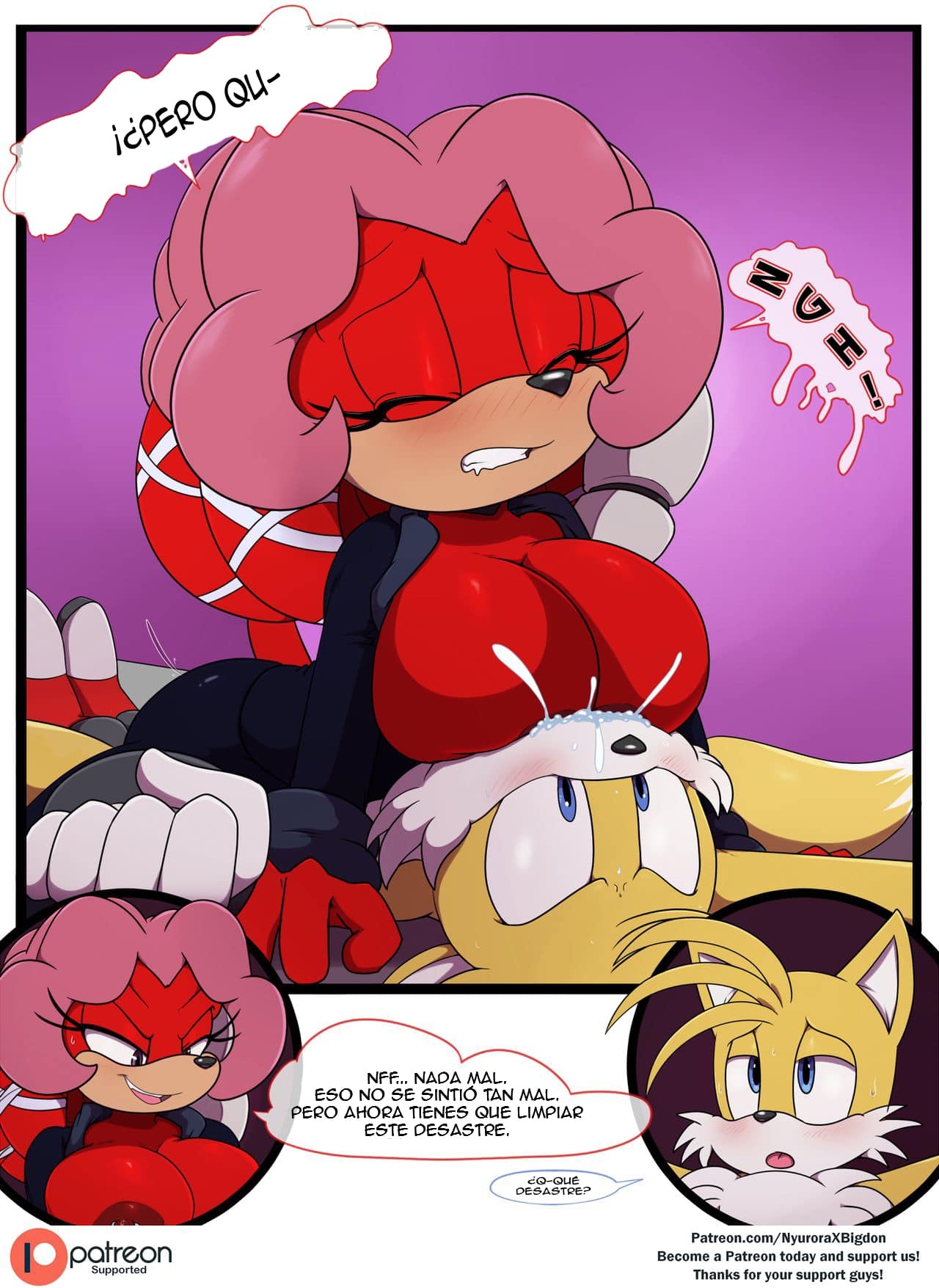 [NyuroraXBigdon] Tails In Trouble (Ongoing) [Spanish] 8