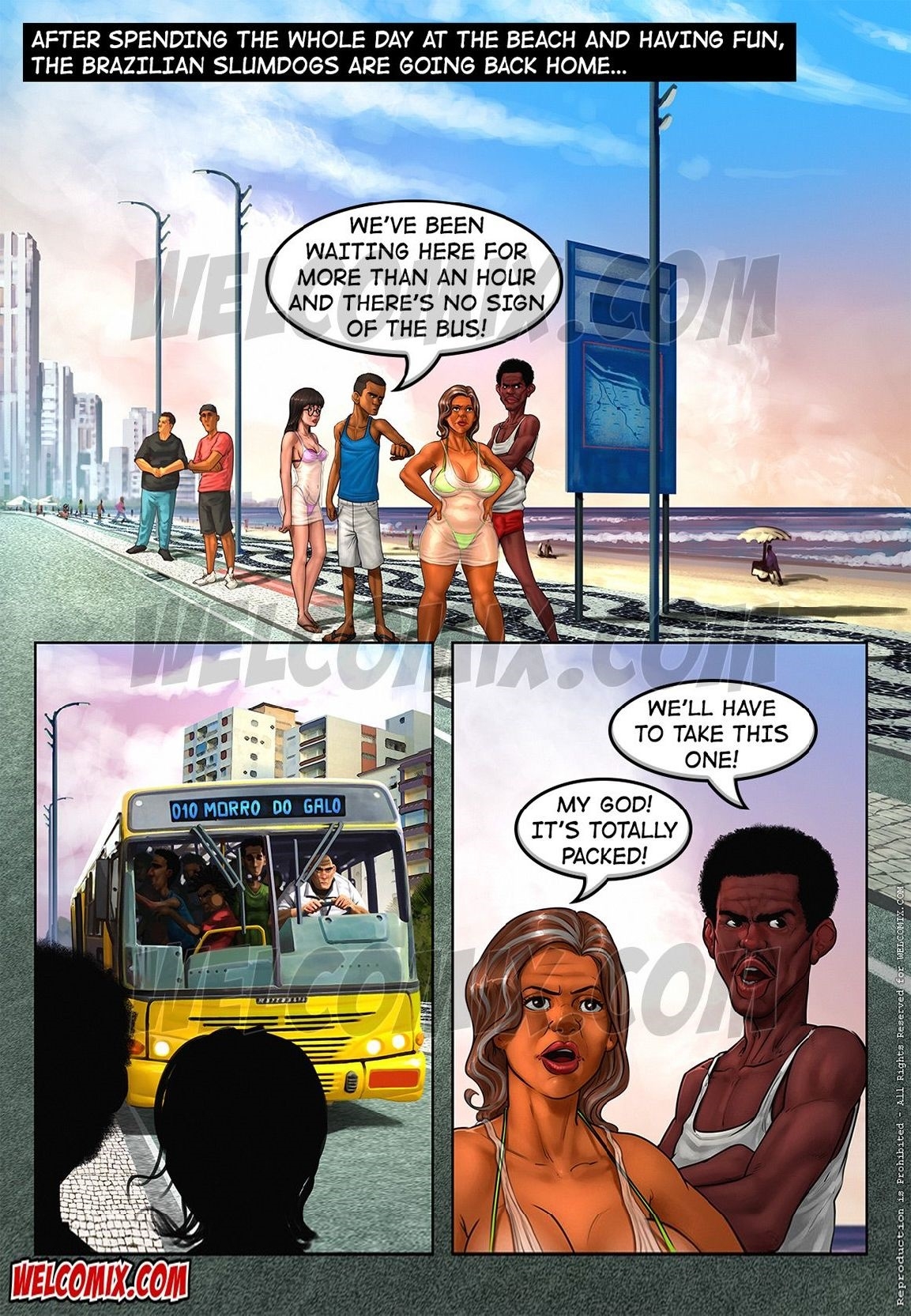 Brazilian Slumdogs [WC | TF] - 6 Crowded Bus - english 1