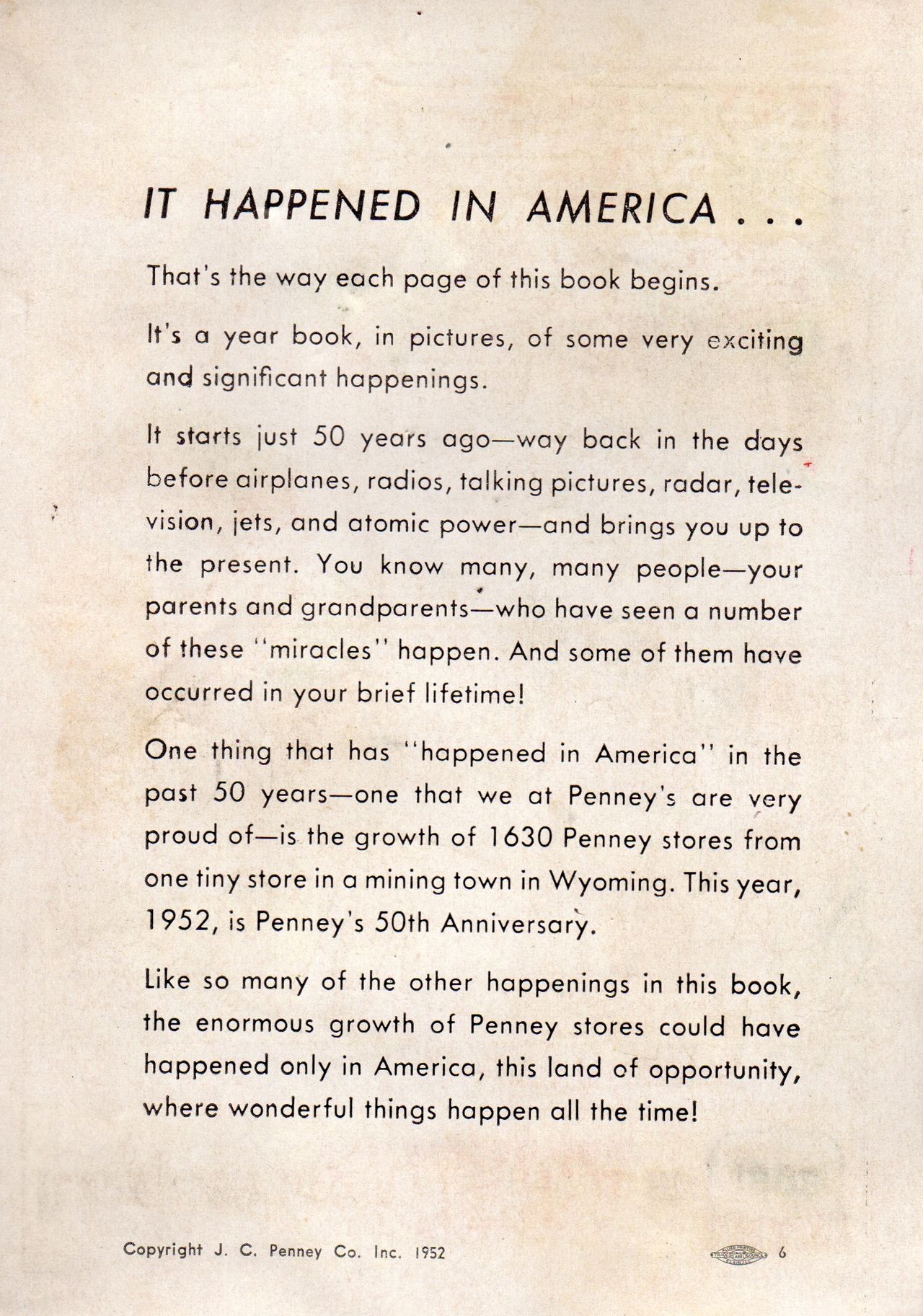 50 Years in America [English] 1