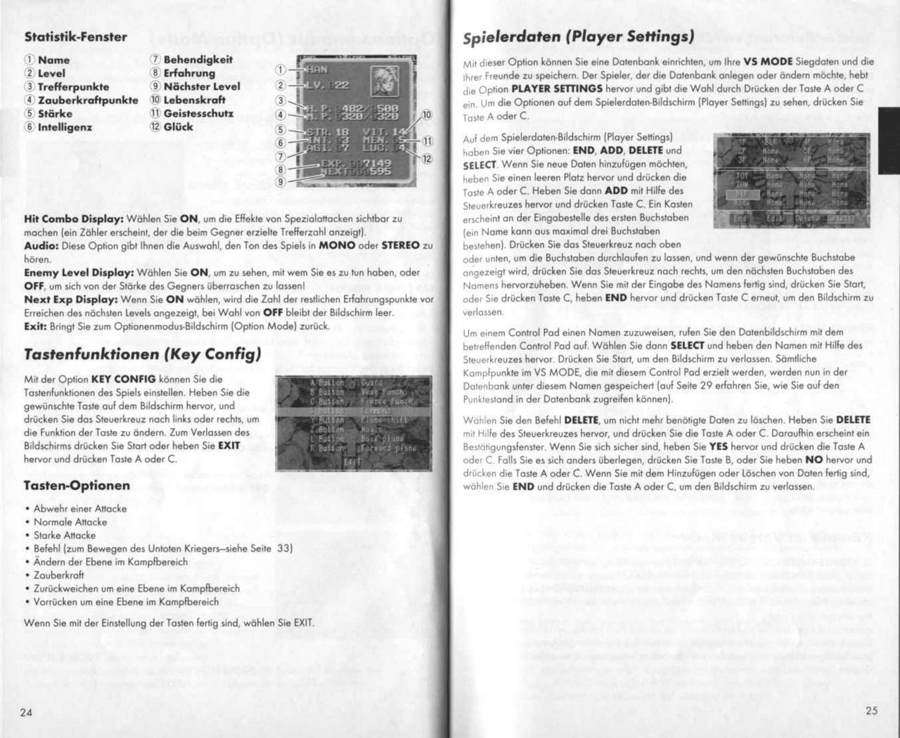 Guardian Heroes (Saturn) Game Manual 13
