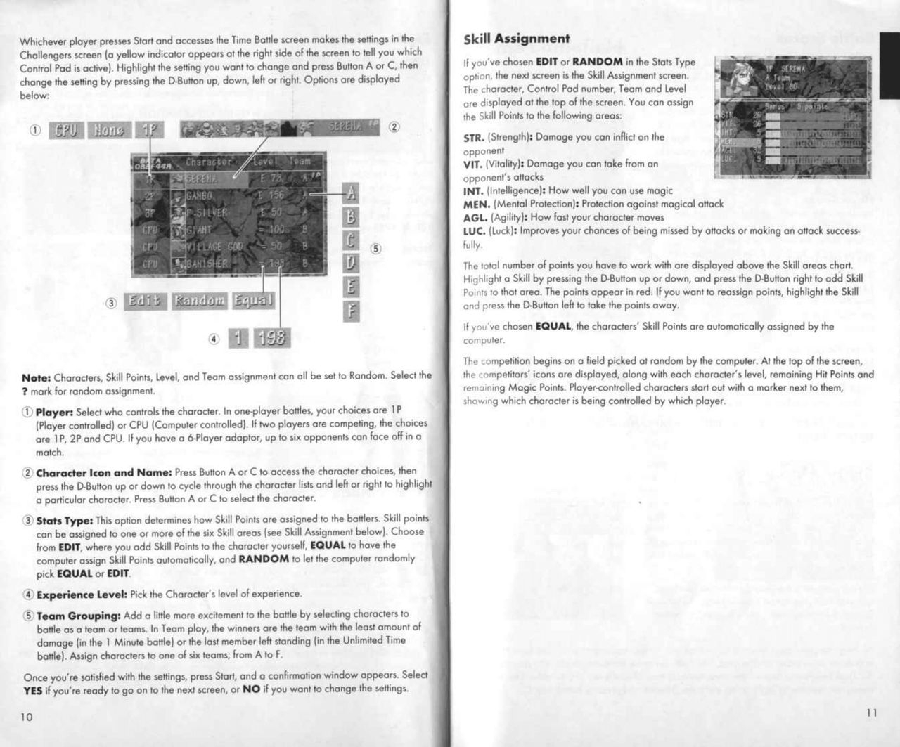 Guardian Heroes (Saturn) Game Manual 6