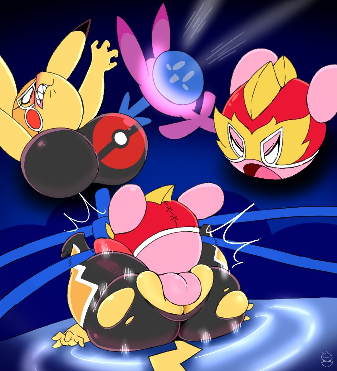 [kirbot12] Pika Libre vs Kirby 7