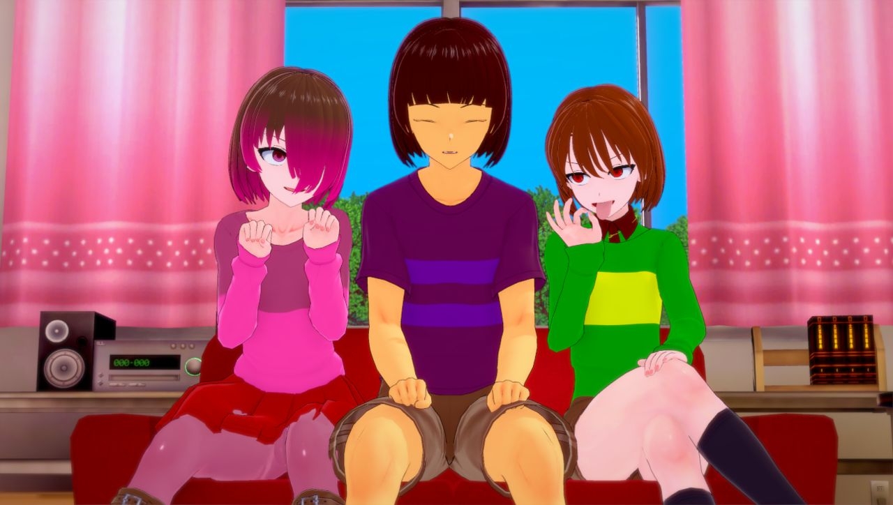 Undertale Chara and Bete Noire From Glitchtale (76847267) 17