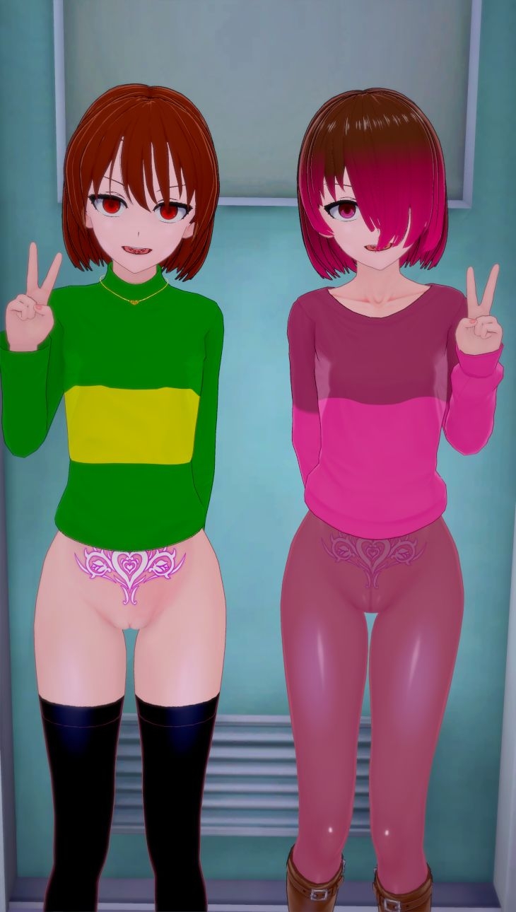 Undertale Chara and Bete Noire From Glitchtale (76847267) 32
