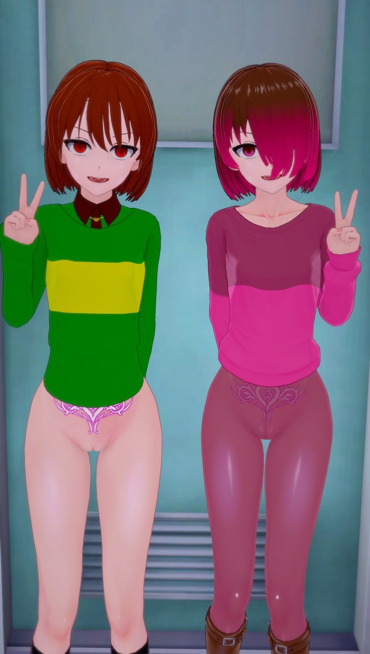 Undertale Chara and Bete Noire From Glitchtale (76847267) 33