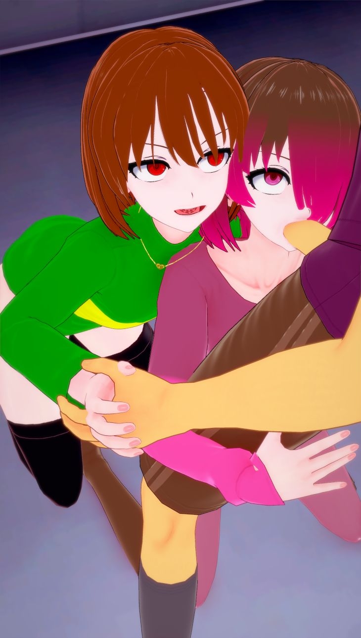 Undertale Chara and Bete Noire From Glitchtale (76847267) 46