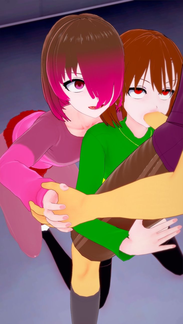 Undertale Chara and Bete Noire From Glitchtale (76847267) 47
