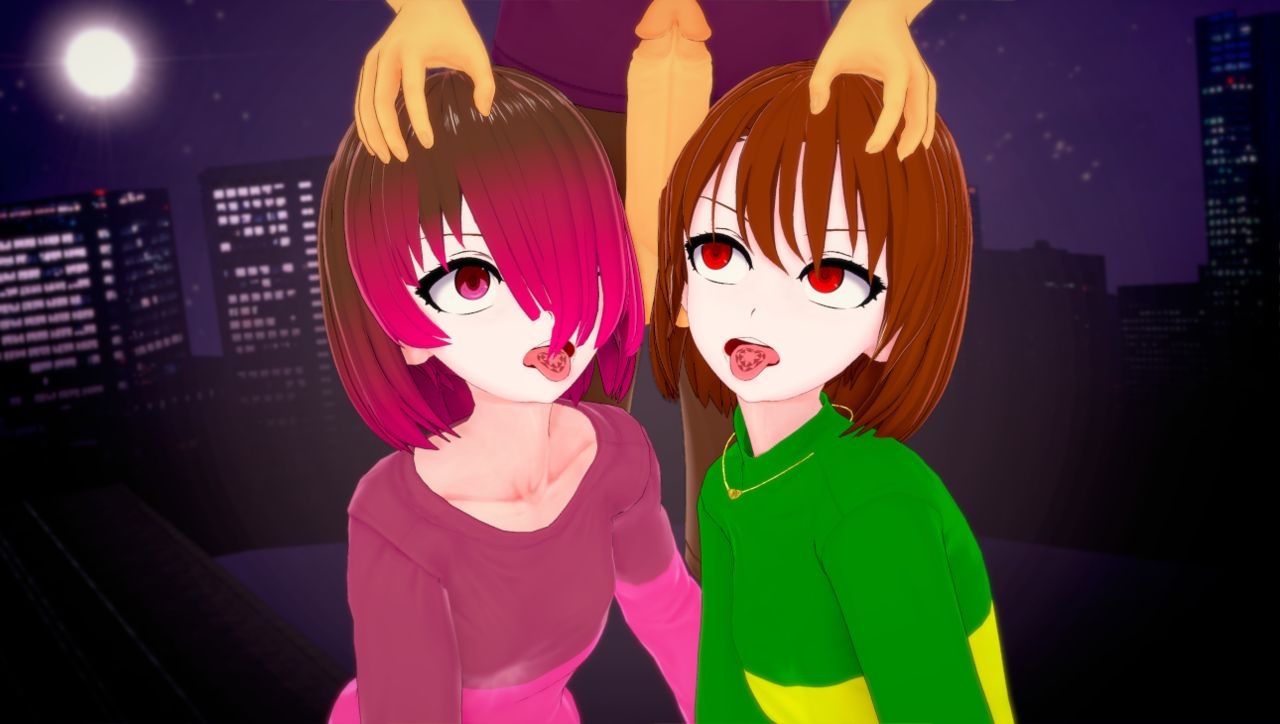Undertale Chara and Bete Noire From Glitchtale (76847267) 77