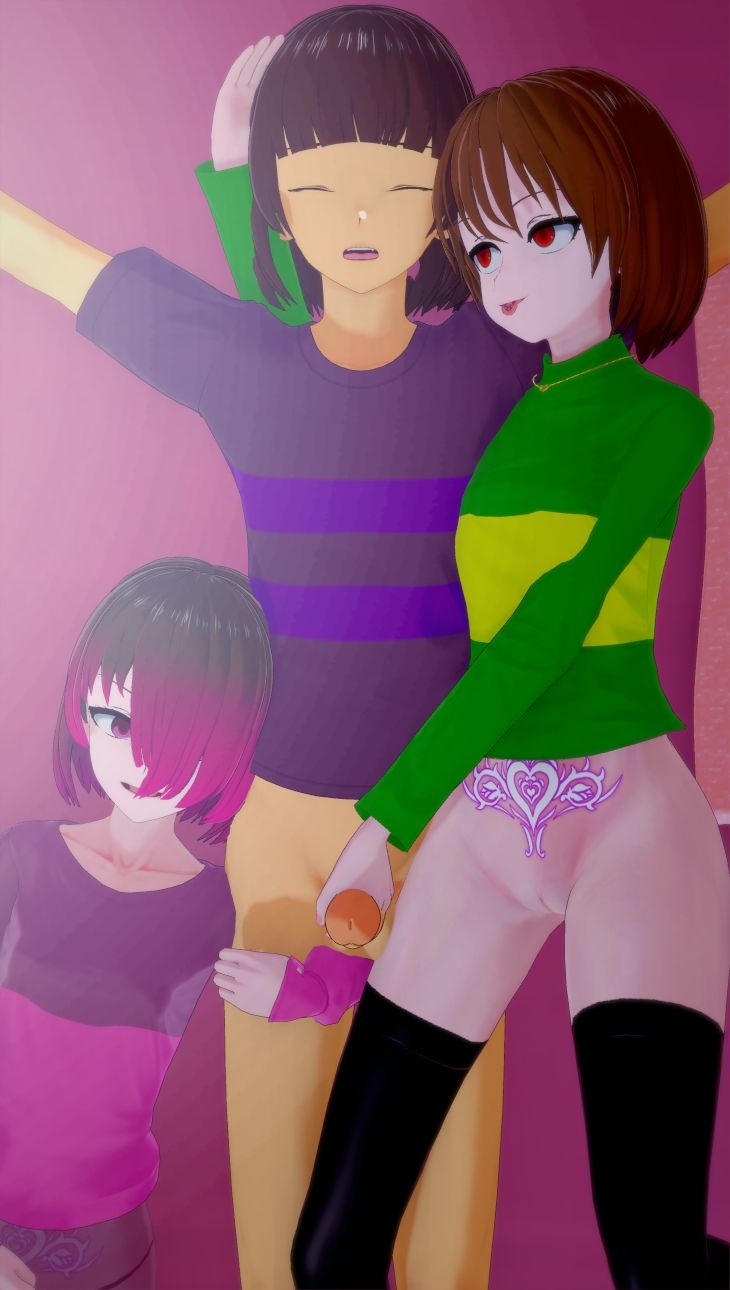 Undertale Chara and Bete Noire From Glitchtale (76847267) 8