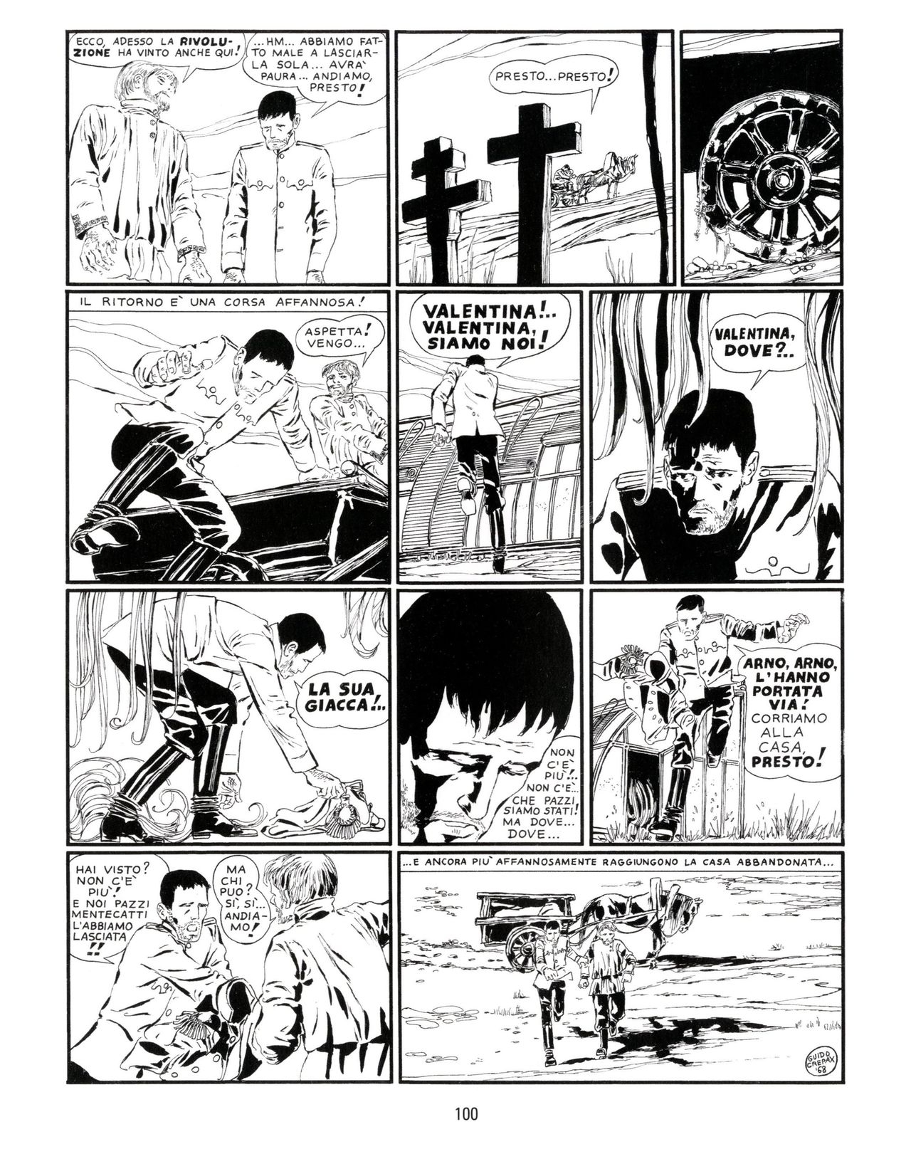 [Guido Crepax] Erotica Fumetti #25 : L'ascesa dei sotterranei : I cavalieri ciechi [Italian] 101