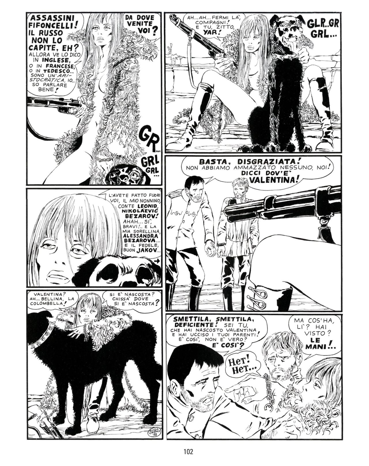[Guido Crepax] Erotica Fumetti #25 : L'ascesa dei sotterranei : I cavalieri ciechi [Italian] 103