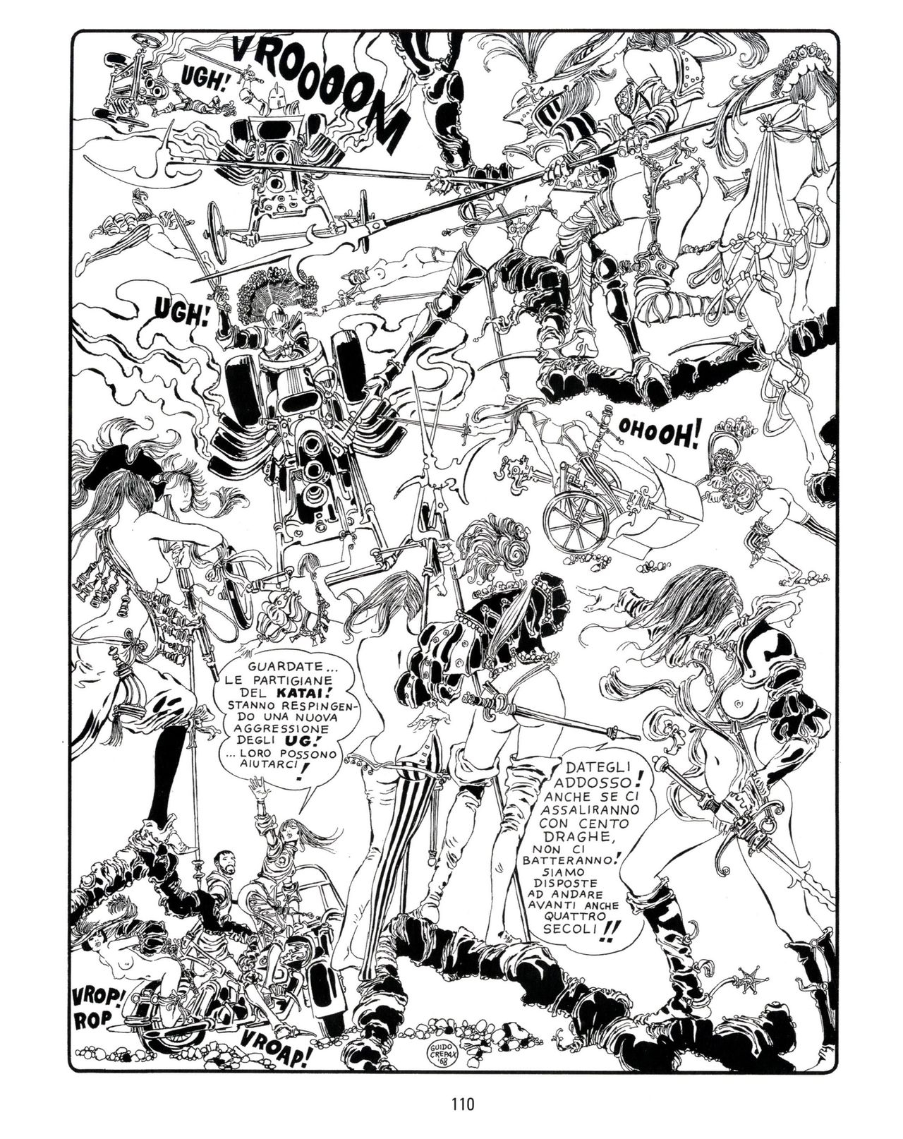 [Guido Crepax] Erotica Fumetti #25 : L'ascesa dei sotterranei : I cavalieri ciechi [Italian] 111